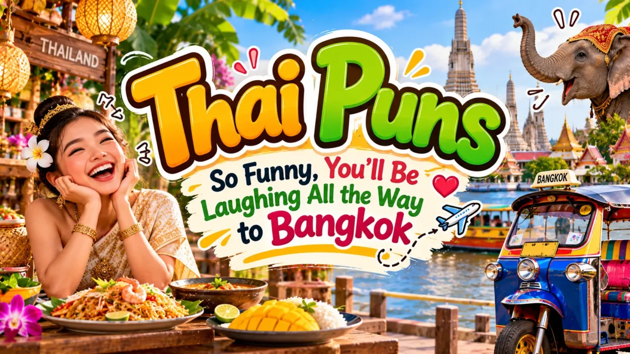 Thai Puns So Funny, You’ll Be Laughing All the Way to Bangkok