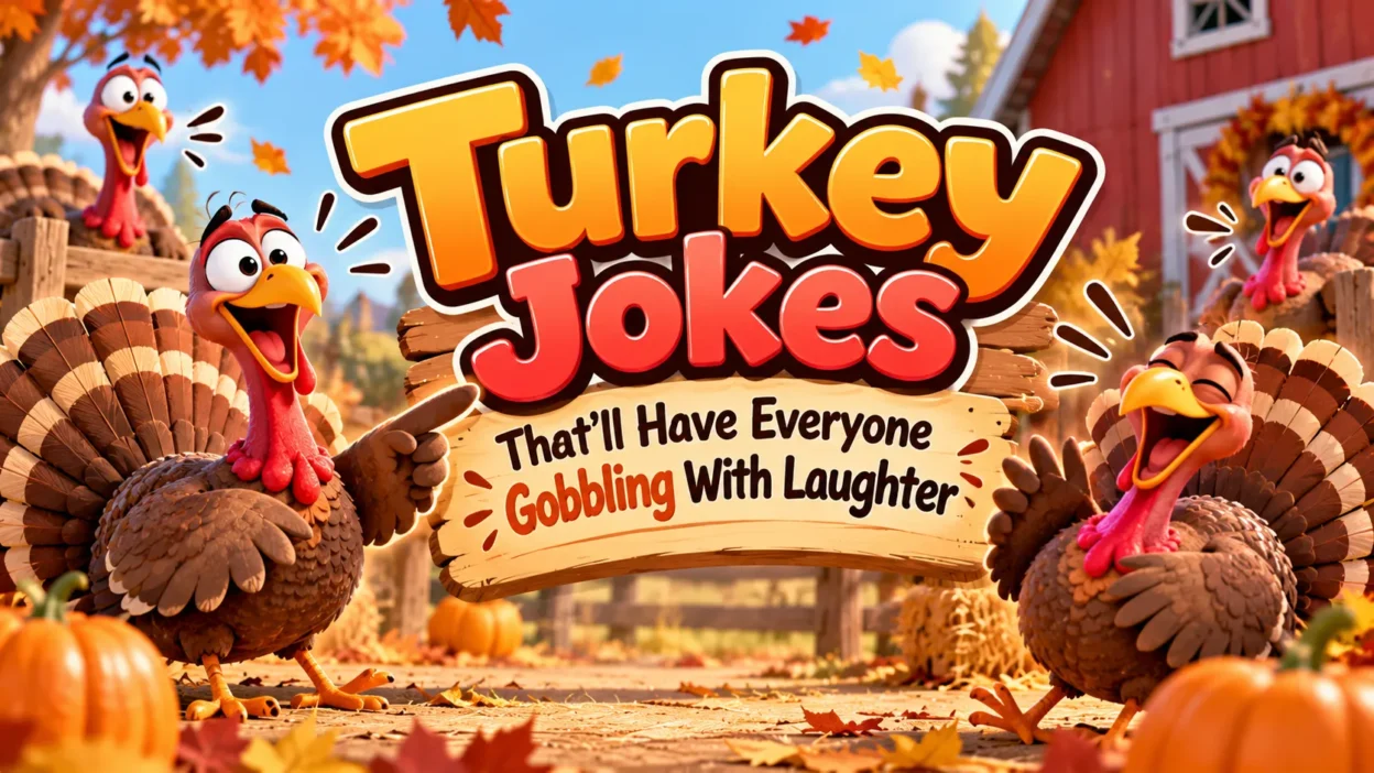 Turkey Jokes That’ll Have Everyone Gobbling With Laughter🦃