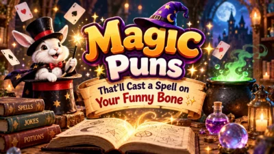 Magic Puns That’ll Cast a Spell on Your Funny Bone ✨